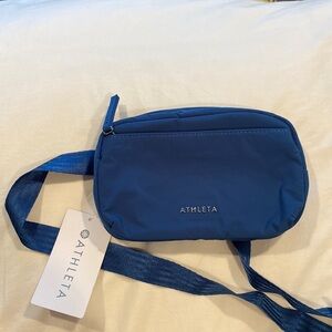Athleta Blue Fanny Pack